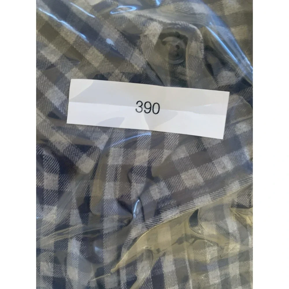 Banana Republic Shirt Mens XL Gray Blue‎ Standard Fit Long Sleeve Button